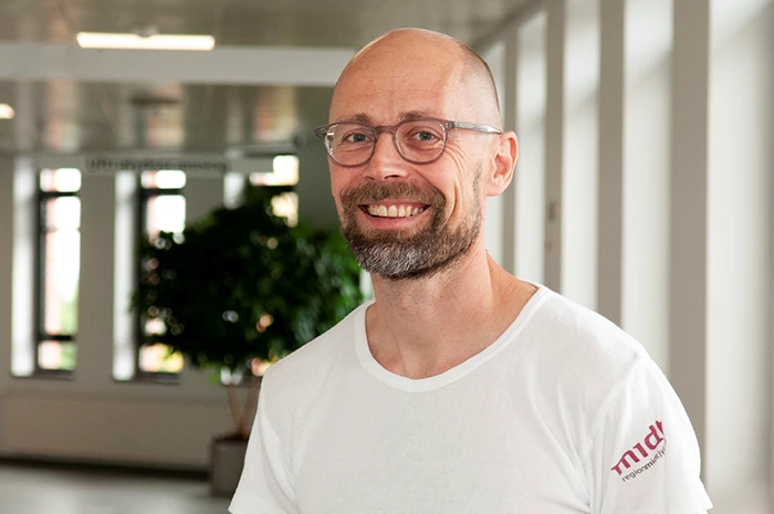 Cheflæge Thomas Abramovitz Bjerre, foto af Helle Brandstrup Larsen